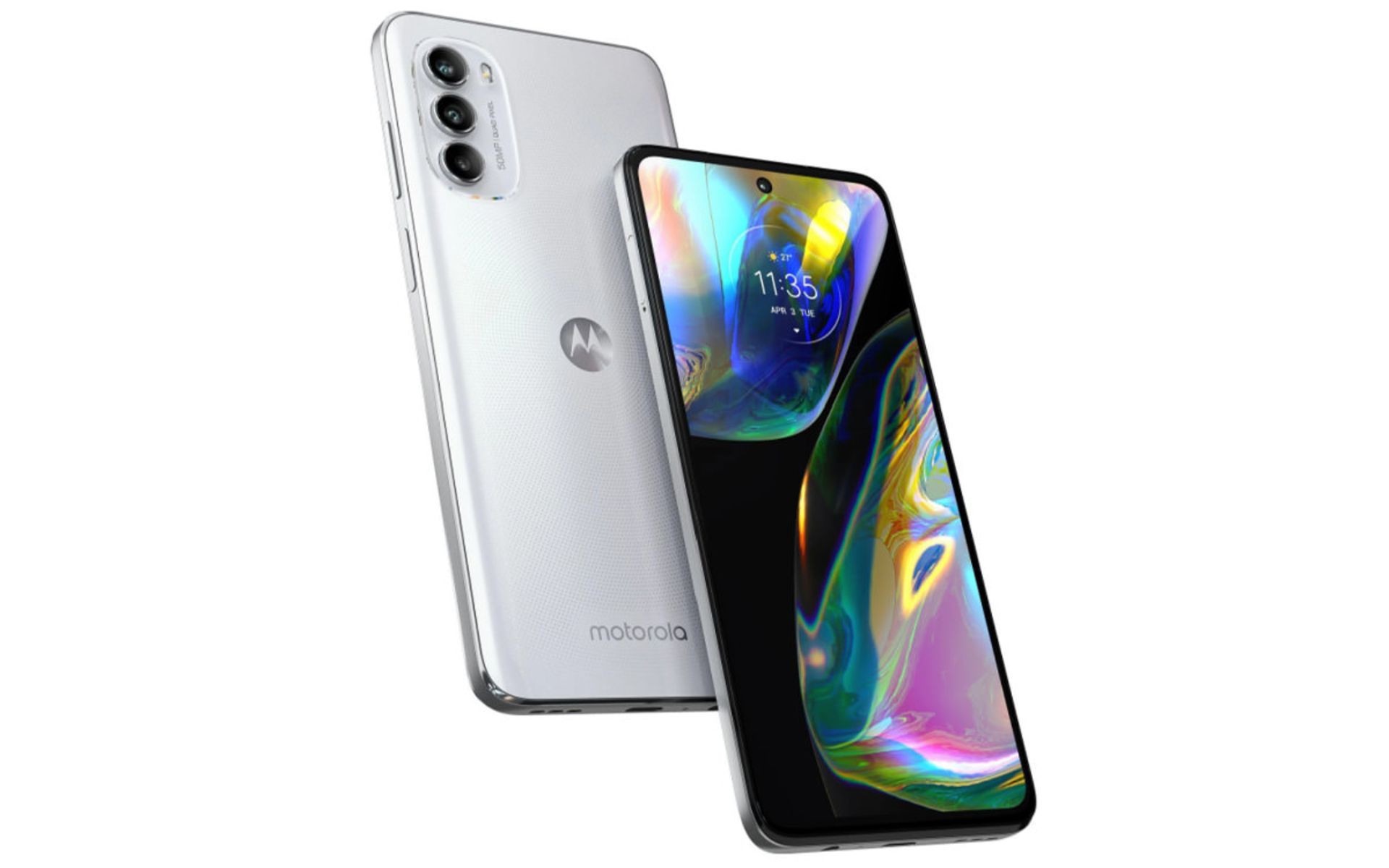 موتو G82 در رنگ White Lily 