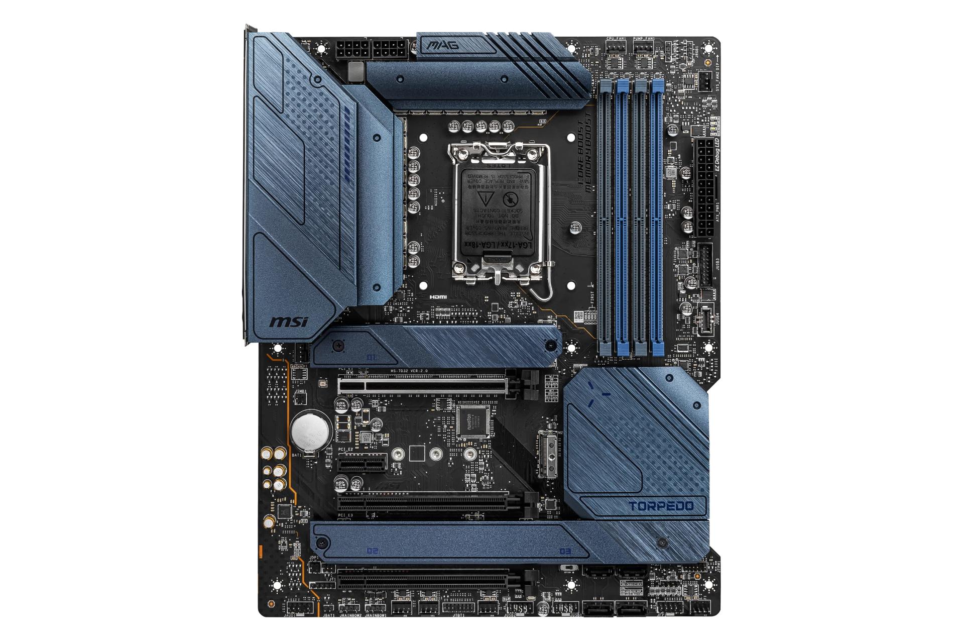 مادربرد ام اس آی MSI MAG Z690 TORPEDO
