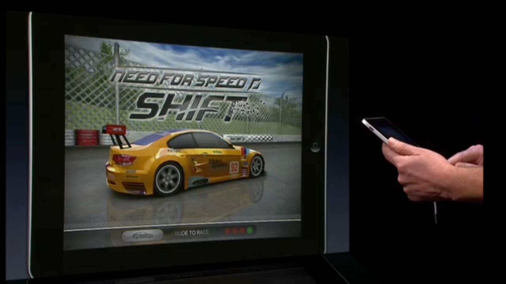 need for speed روی آیپد اپل
