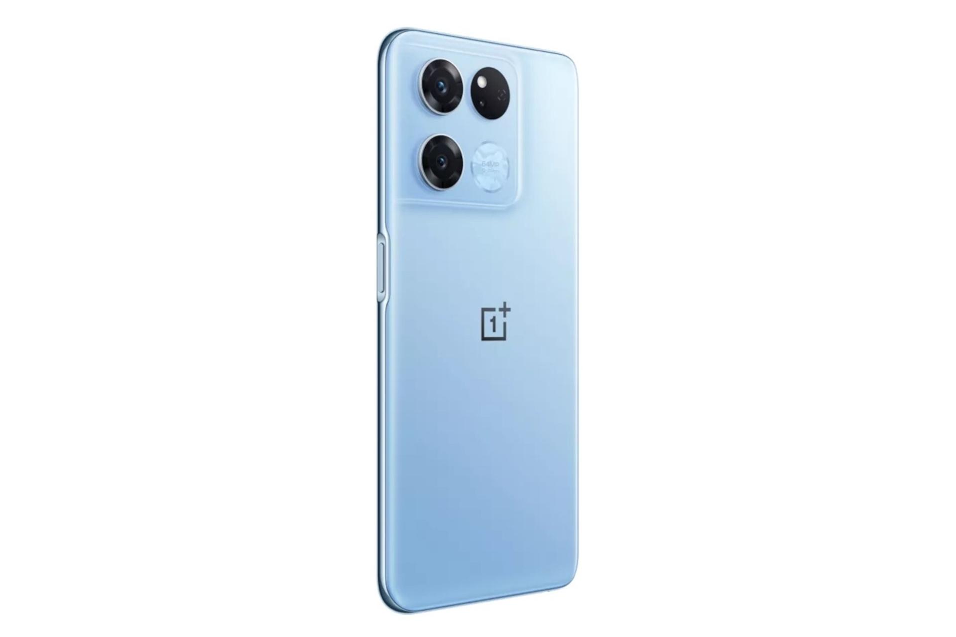 نمای چپ پنل پشت گوشی موبایل وان پلاس OnePlus Ace Racing آبی