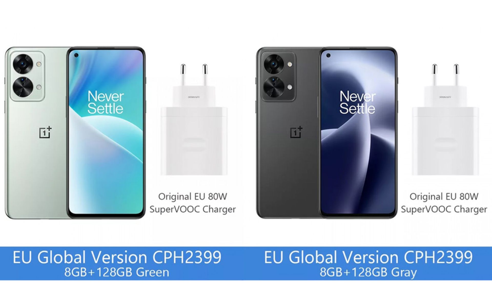 وان‌پلاس نورد 2T در وب‌سایت خرده‌فروشی