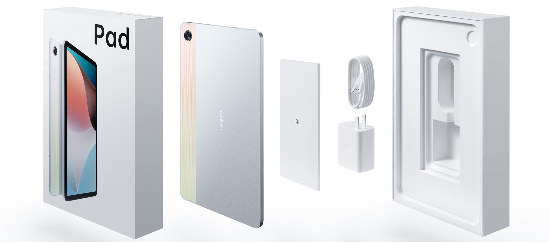 محتویات جعبه تبلت اوپو پد ایر / Oppo Pad Air