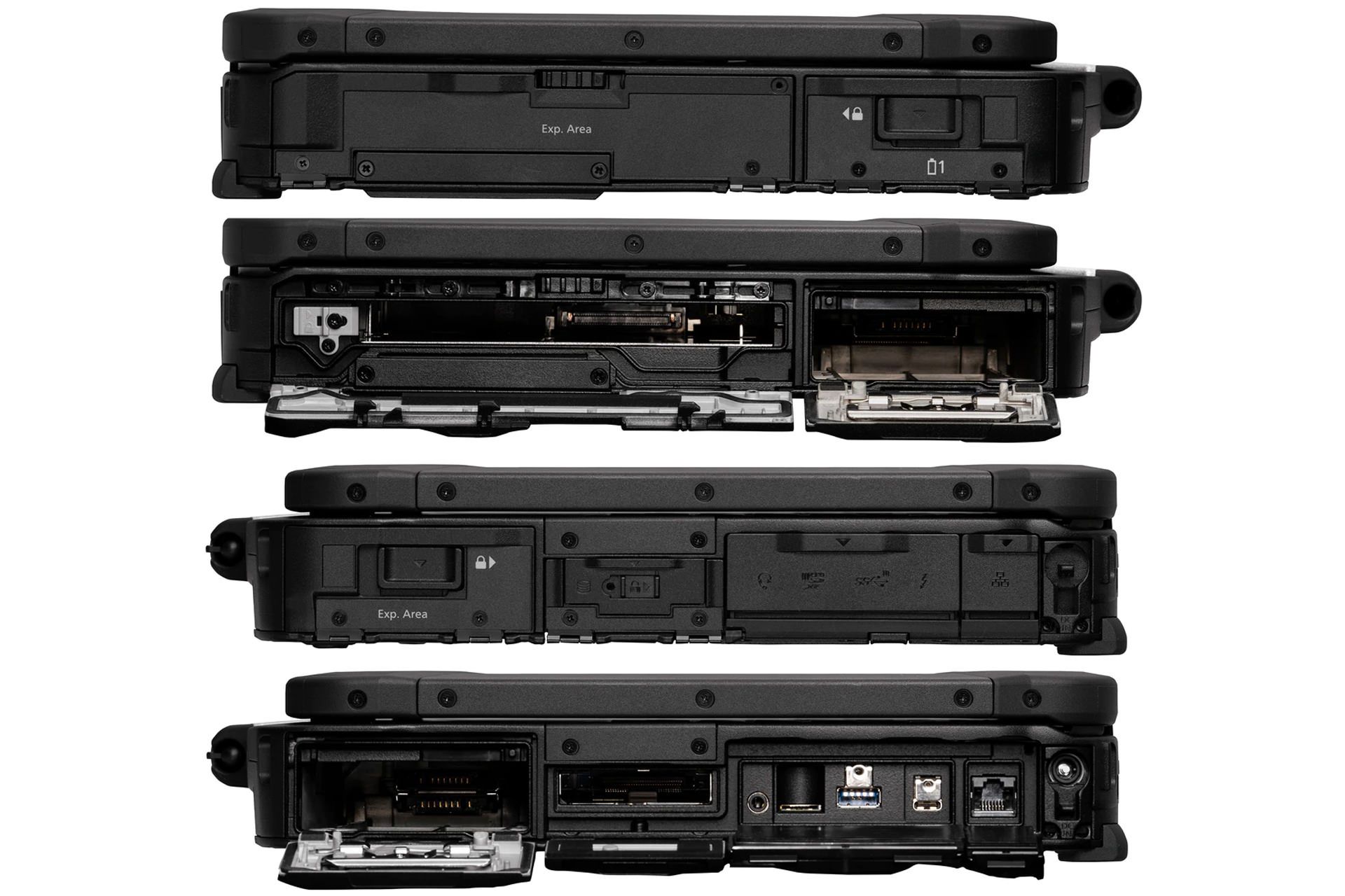 لپ تاپ پاناسونیک Panasonic Toughbook 40 از تمام زوایا