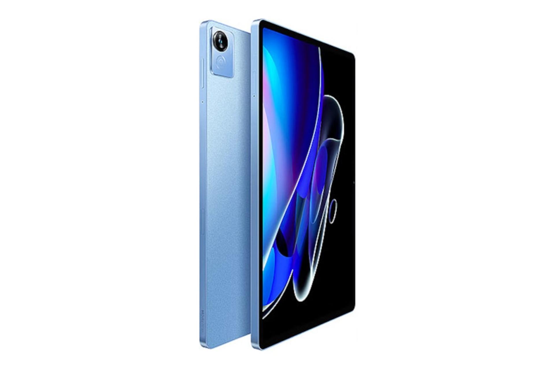 نمای جانبی تبلت ریلمی پد ایکس / Realme Pad X آبی