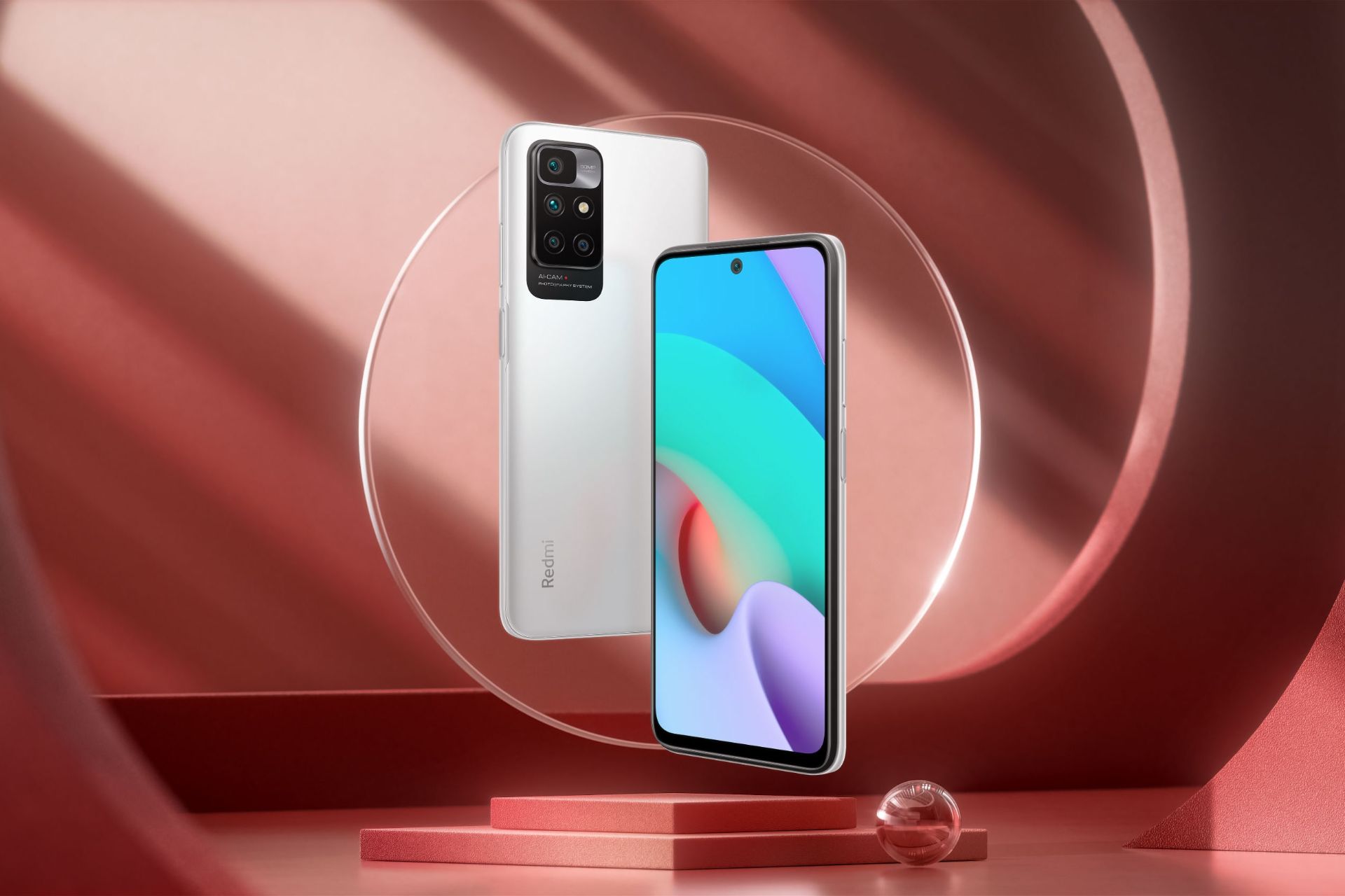 نمای سه‌رخ ردمی ۱۰ شیائومی