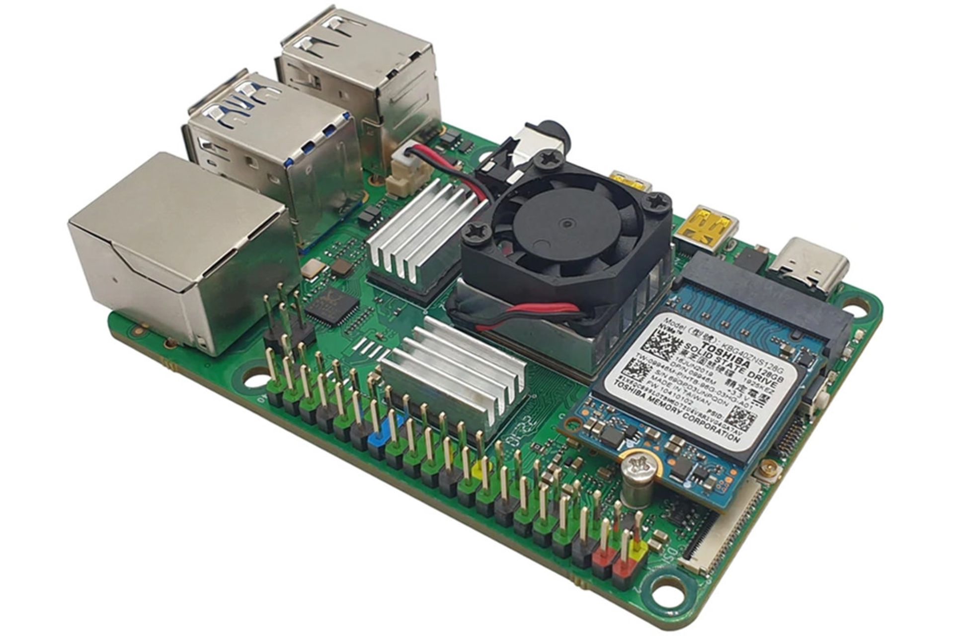 قطعات کامپیوتر Rock Pi Model C+ رقیب رزبری پای