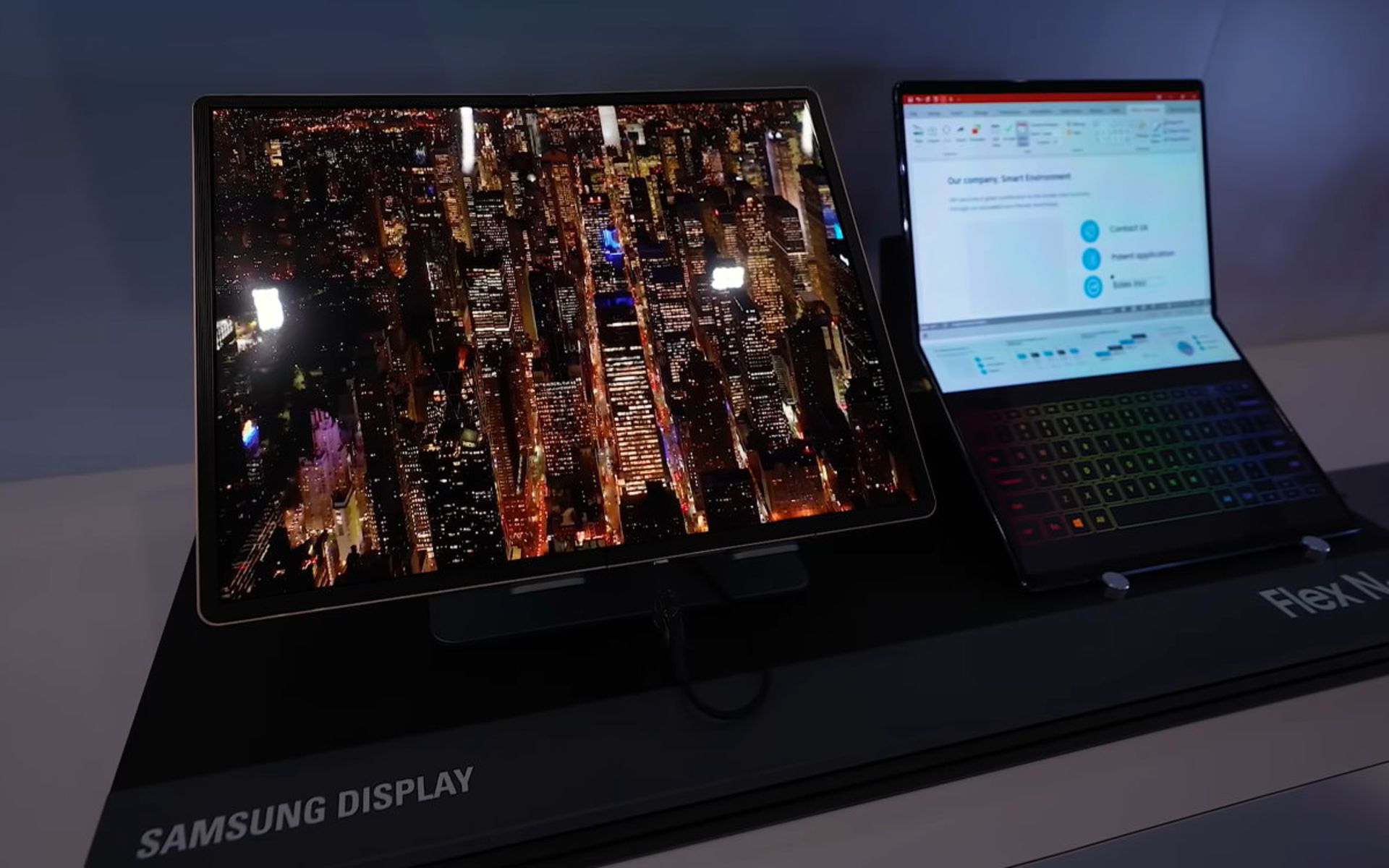 نمایشگر flex note سامسونگ-۳