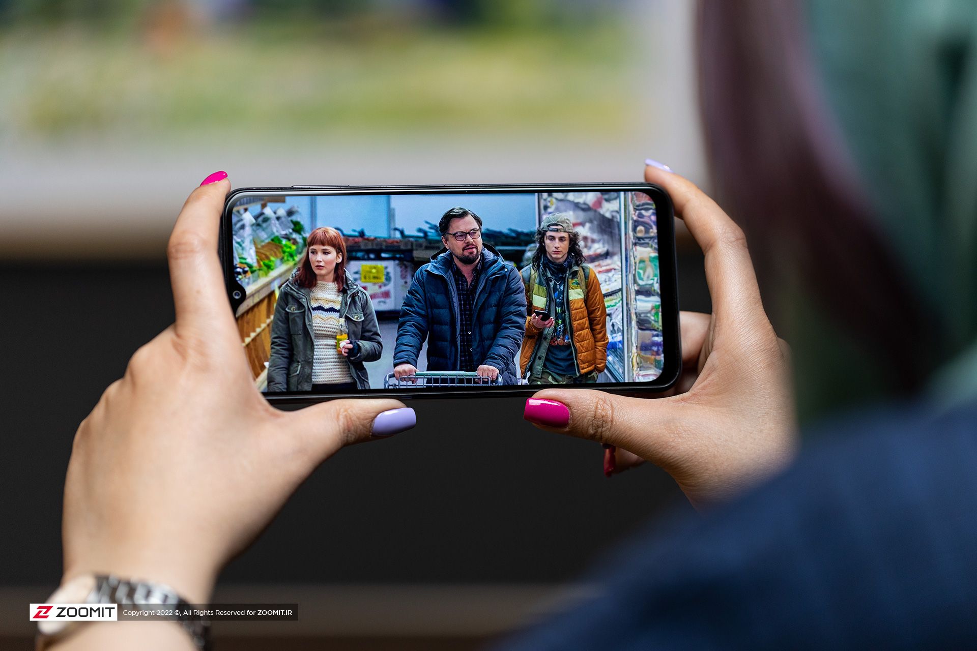 پخش فیلم با گلکسی A13 سامسونگ