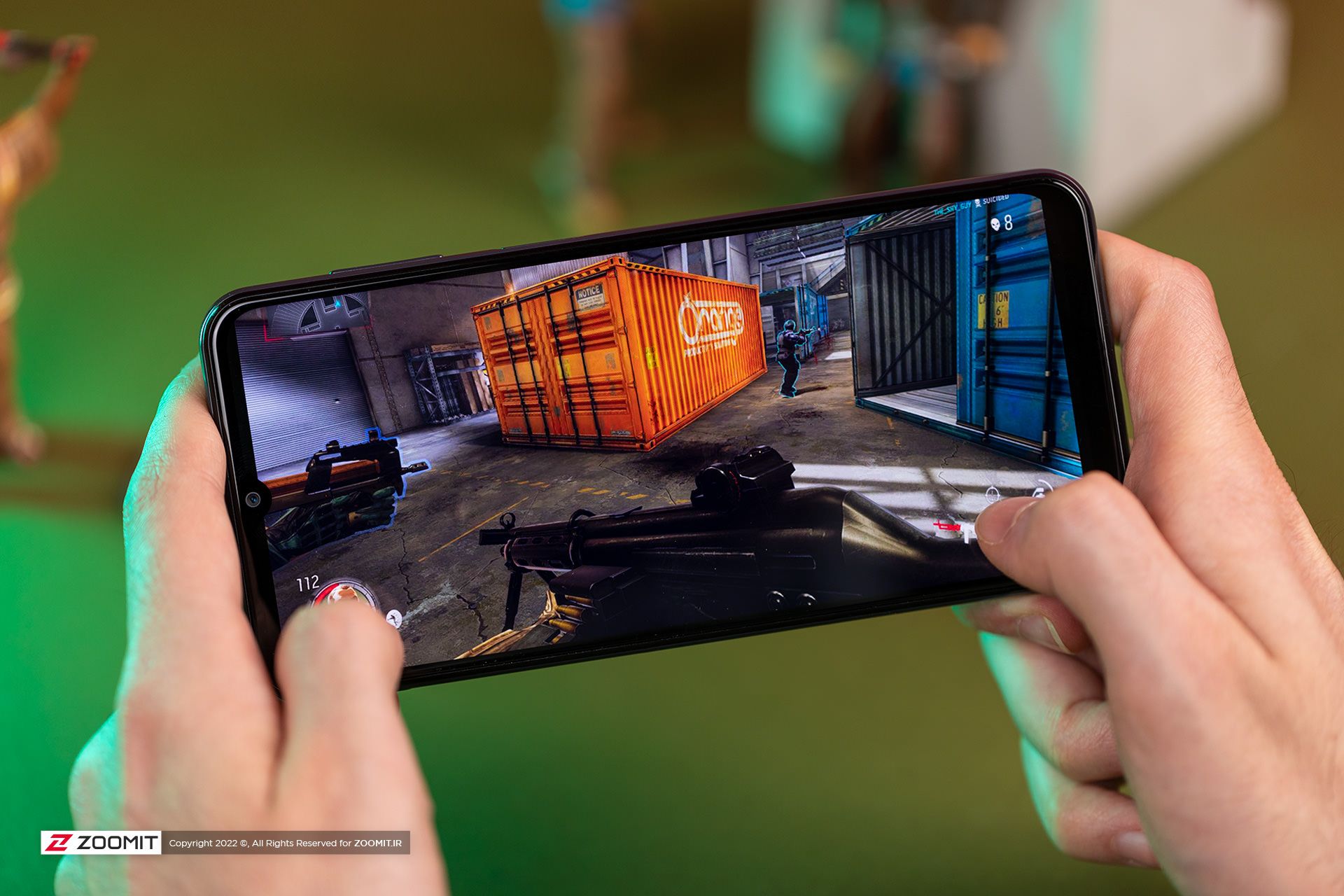 بازی با گلکسی A23 سامسونگ