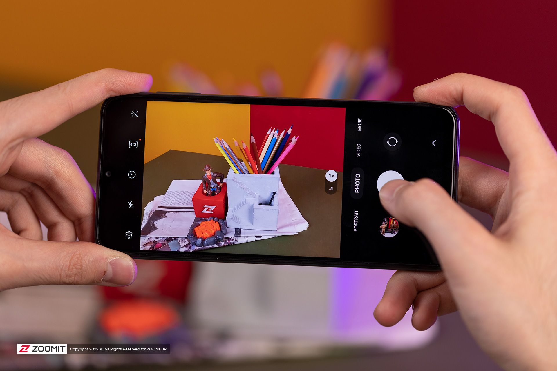 نرم افزار دوربین گلکسی A23 سامسونگ