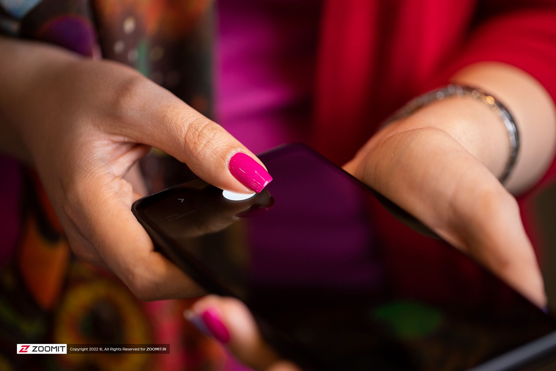 حسگر اثر انگشت گلکسی A33 سامسونگ