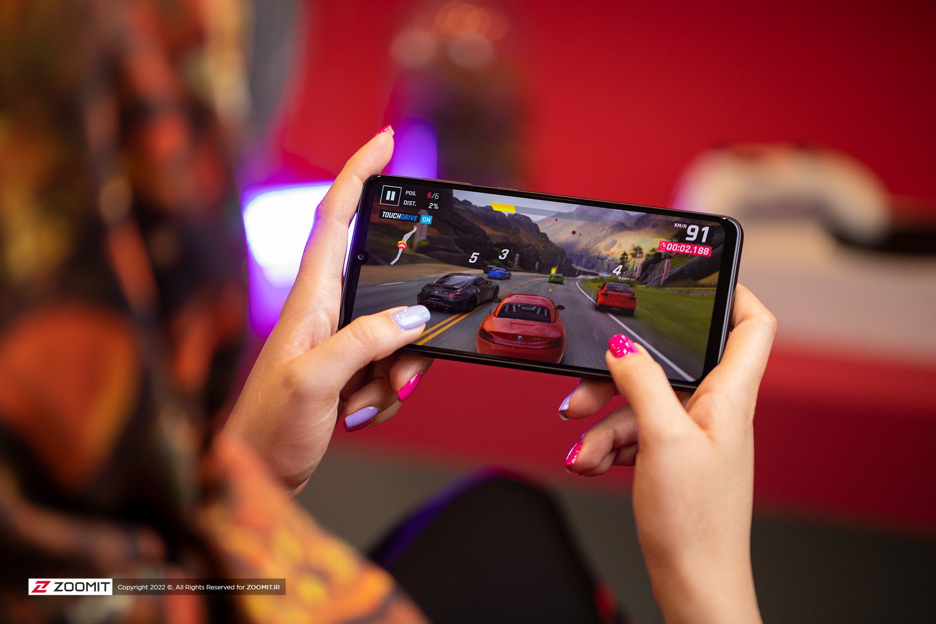 بازی با گلکسی A33 سامسونگ