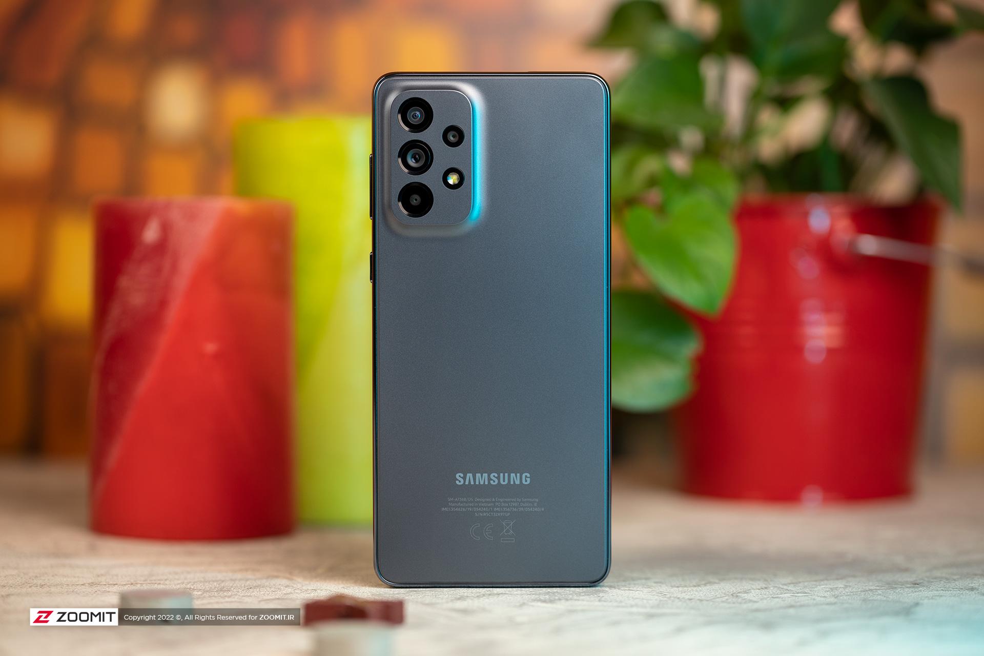 بررسی گلکسی A73 سامسونگ [با بررسی ویدیویی]