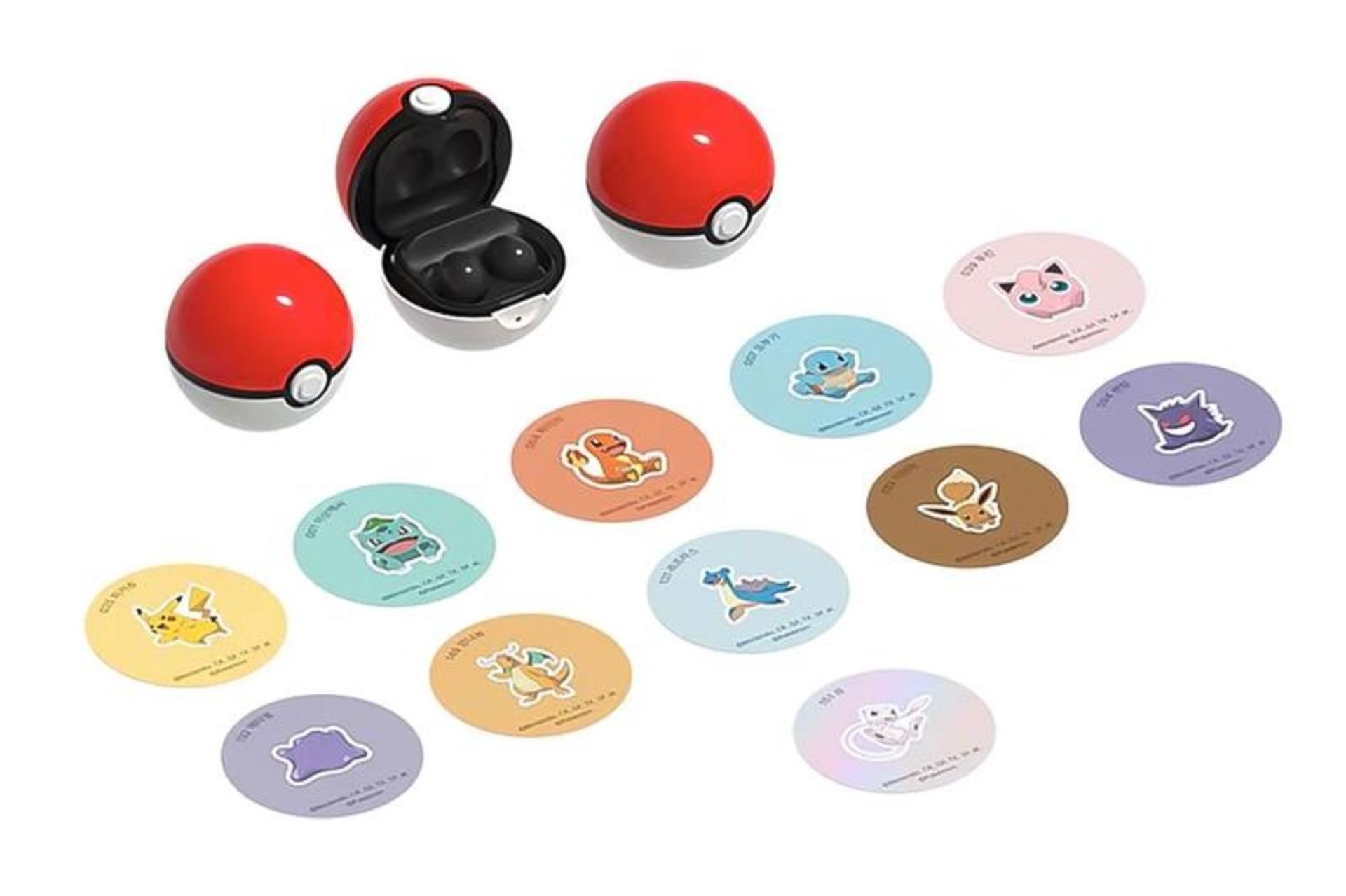 کاور Pokemon Ball سامسونگ برای گلکسی بادز