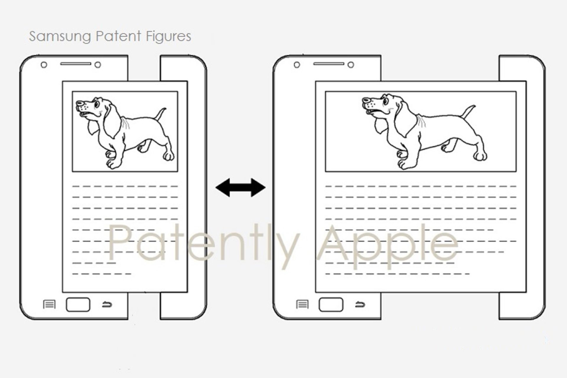 طرح پتنت گوشی کشویی سامسونگ Samsung