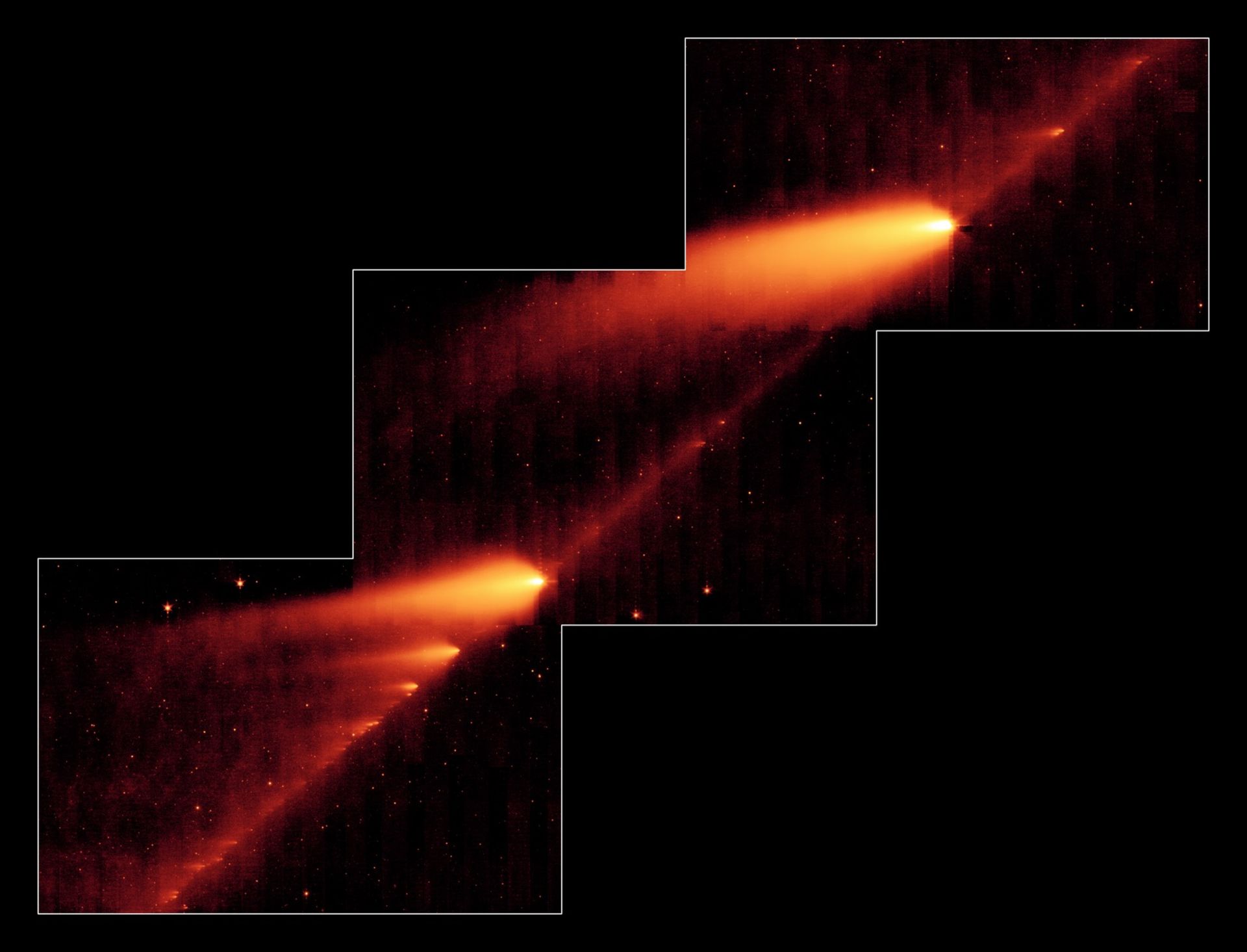 شوتسمان-واخمان 3 در تصویر تلسکوپ فضایی اسپیتزر