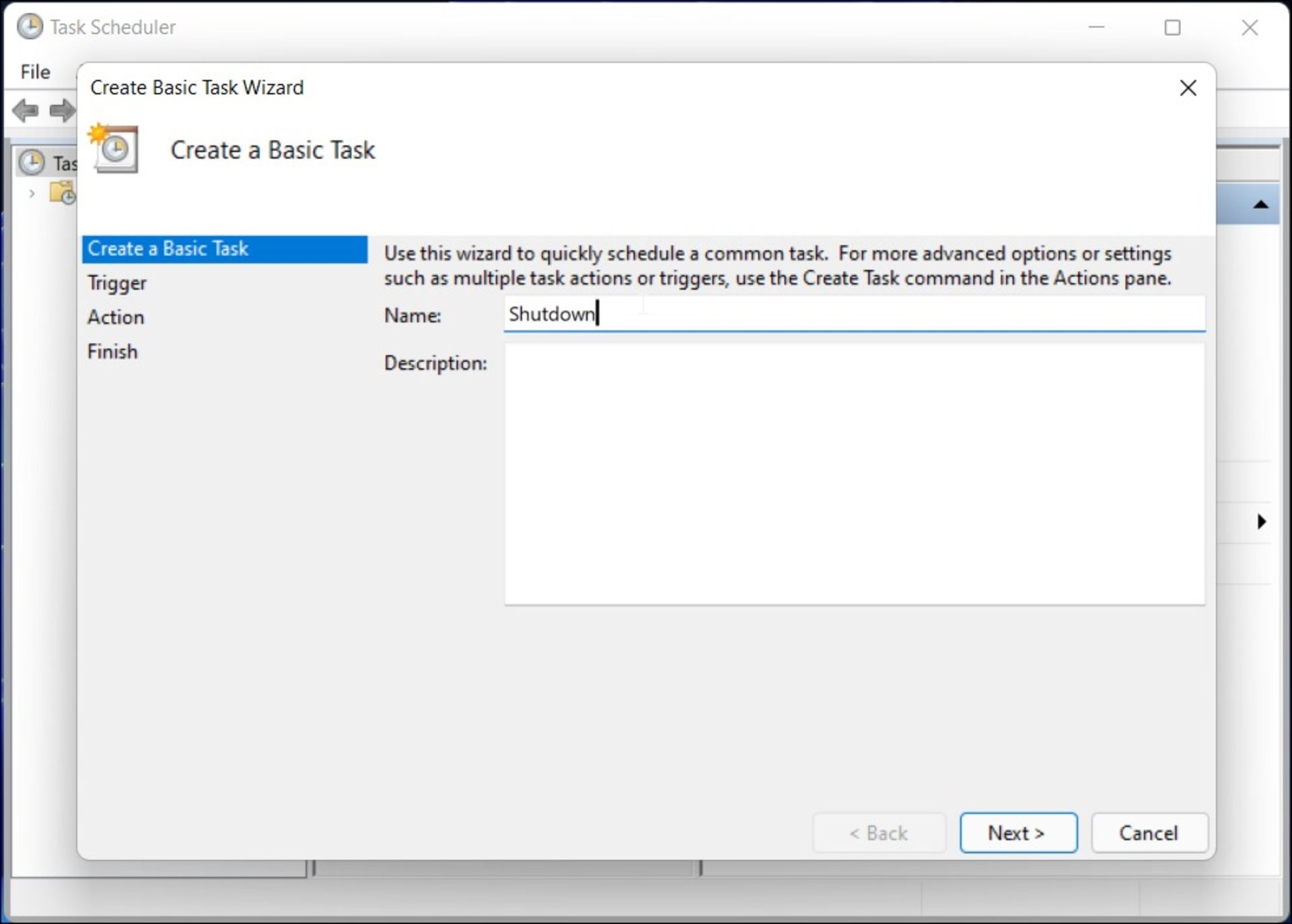 برنامه‌ریزی خاموش شدن خودکار ویندوز با Task Scheduler