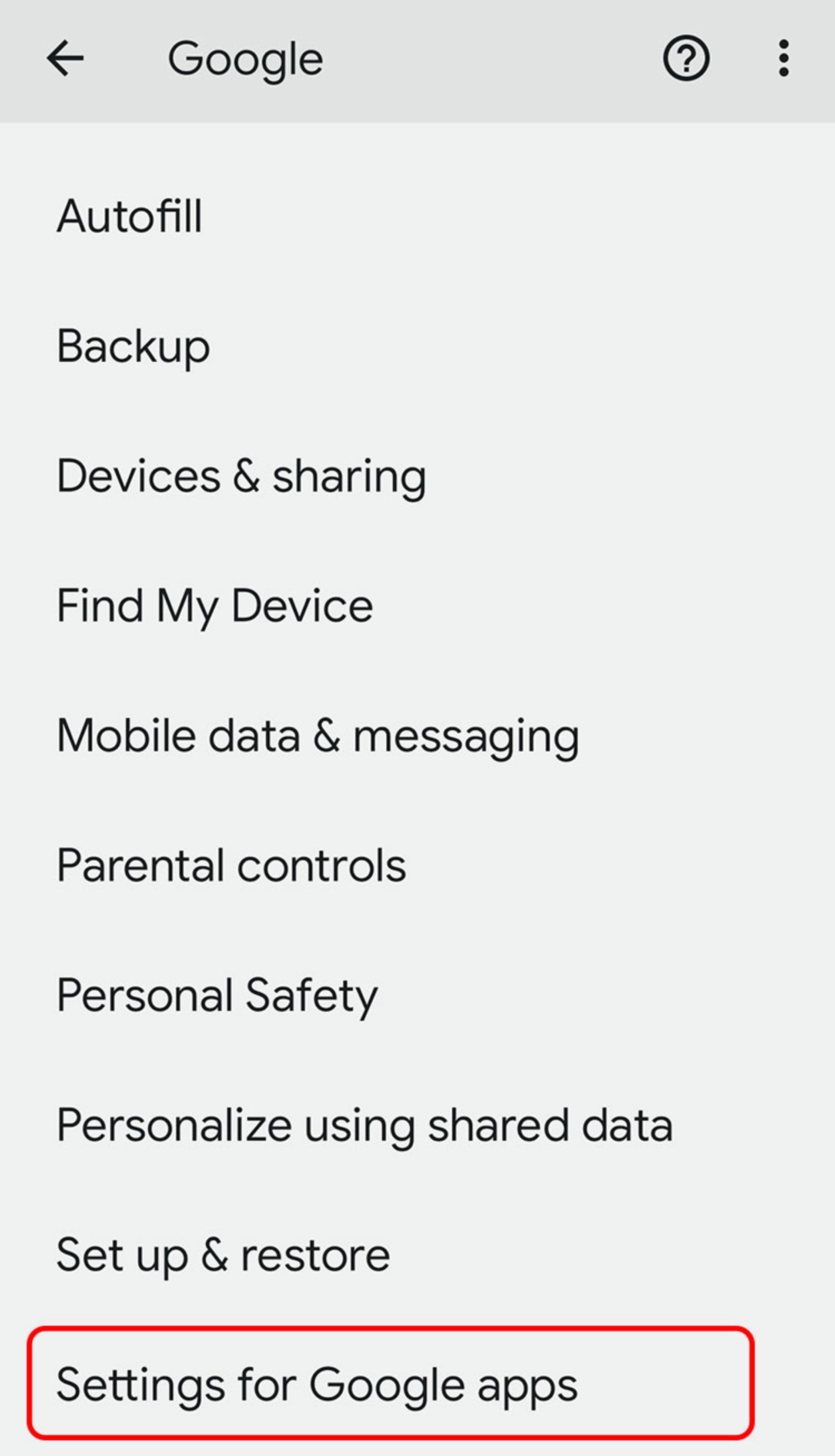  انتقال مخاطبین از جیمیل به گوشی اندروید روش دوم 