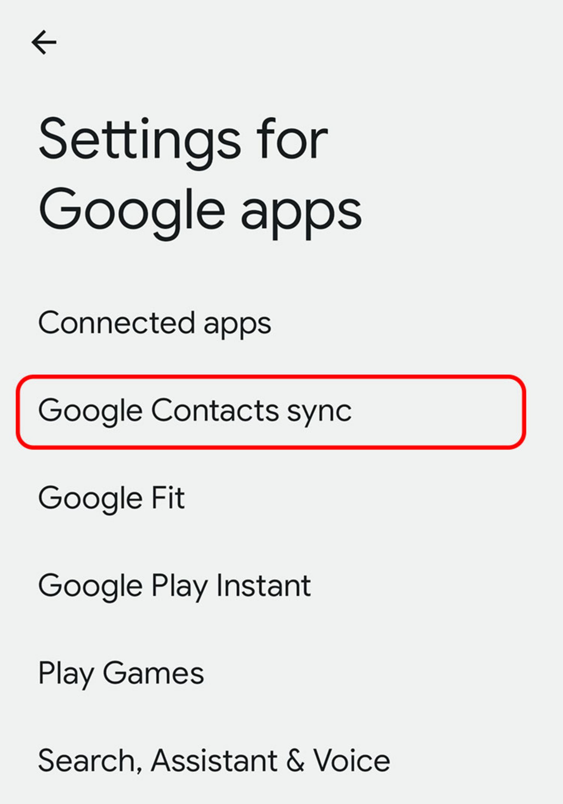 انتقال مخاطبین از جیمیل به گوشی اندروید روش دوم -2