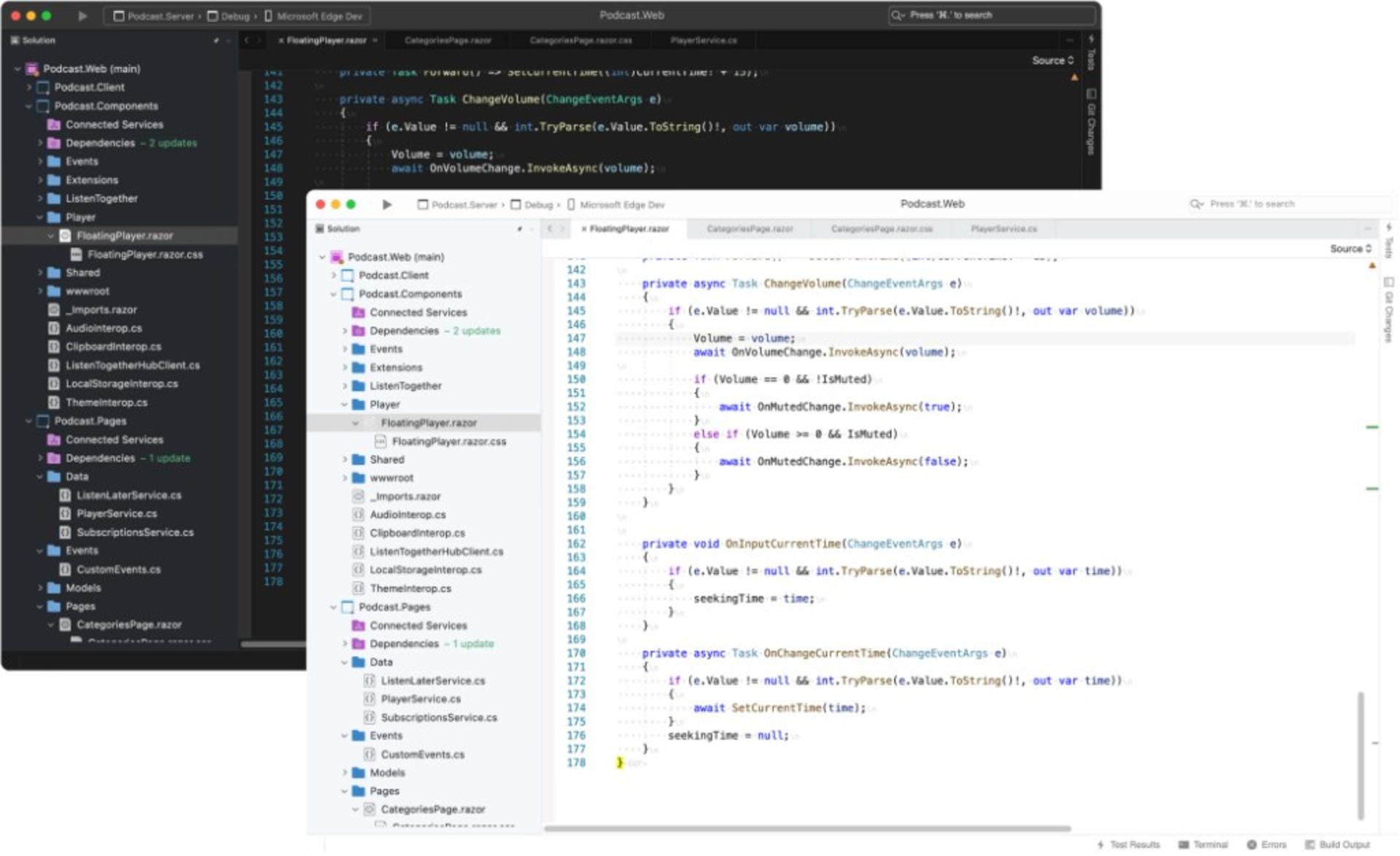 Visual Studio 2022 مک