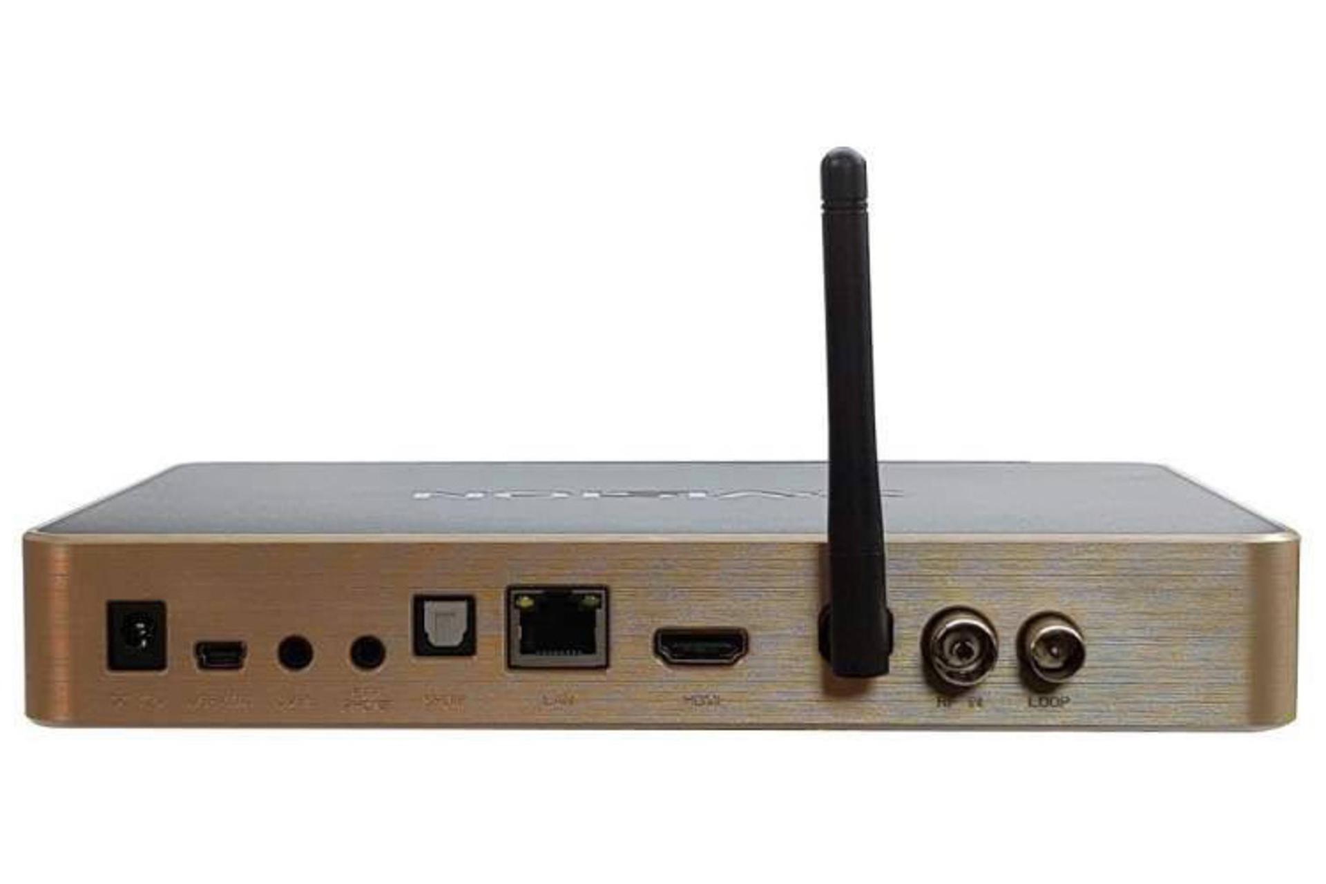 نمای پشت اندروید باکس ایکس ویژن XSMT-320k-Plus
