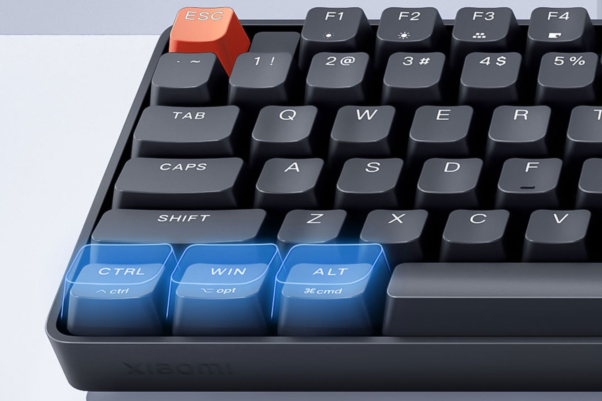 کیبورد مکانیکی 2022 شیائومی از نمای نزدیک