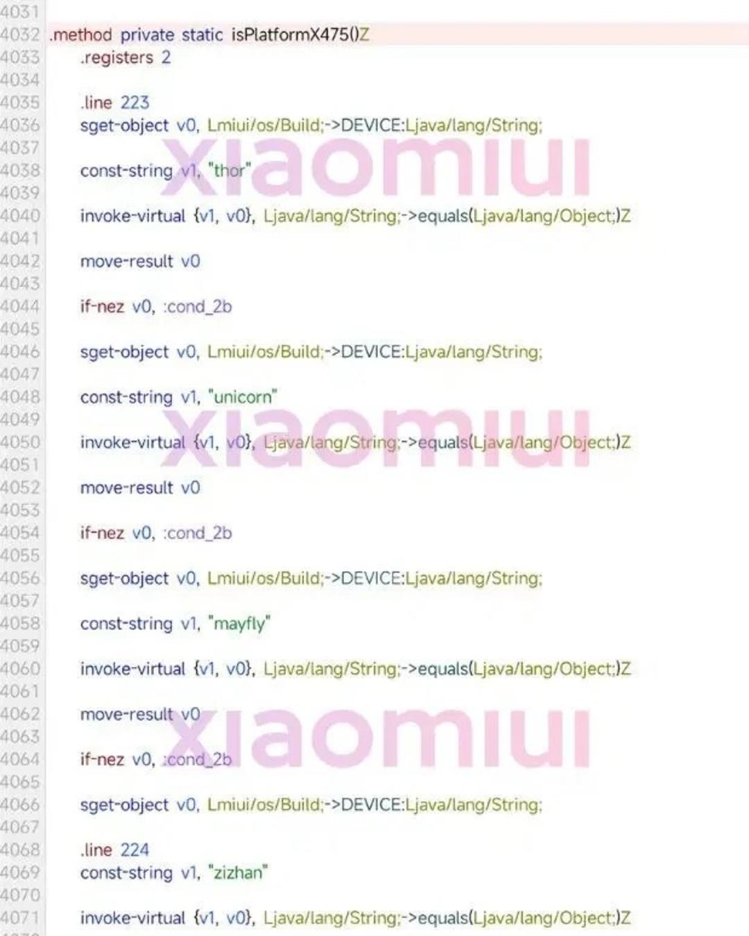 کد منبع MIUI و فهرست دستگاه شیائومی با تراشه اسنپدراگون ۸ نسل یک پلاس