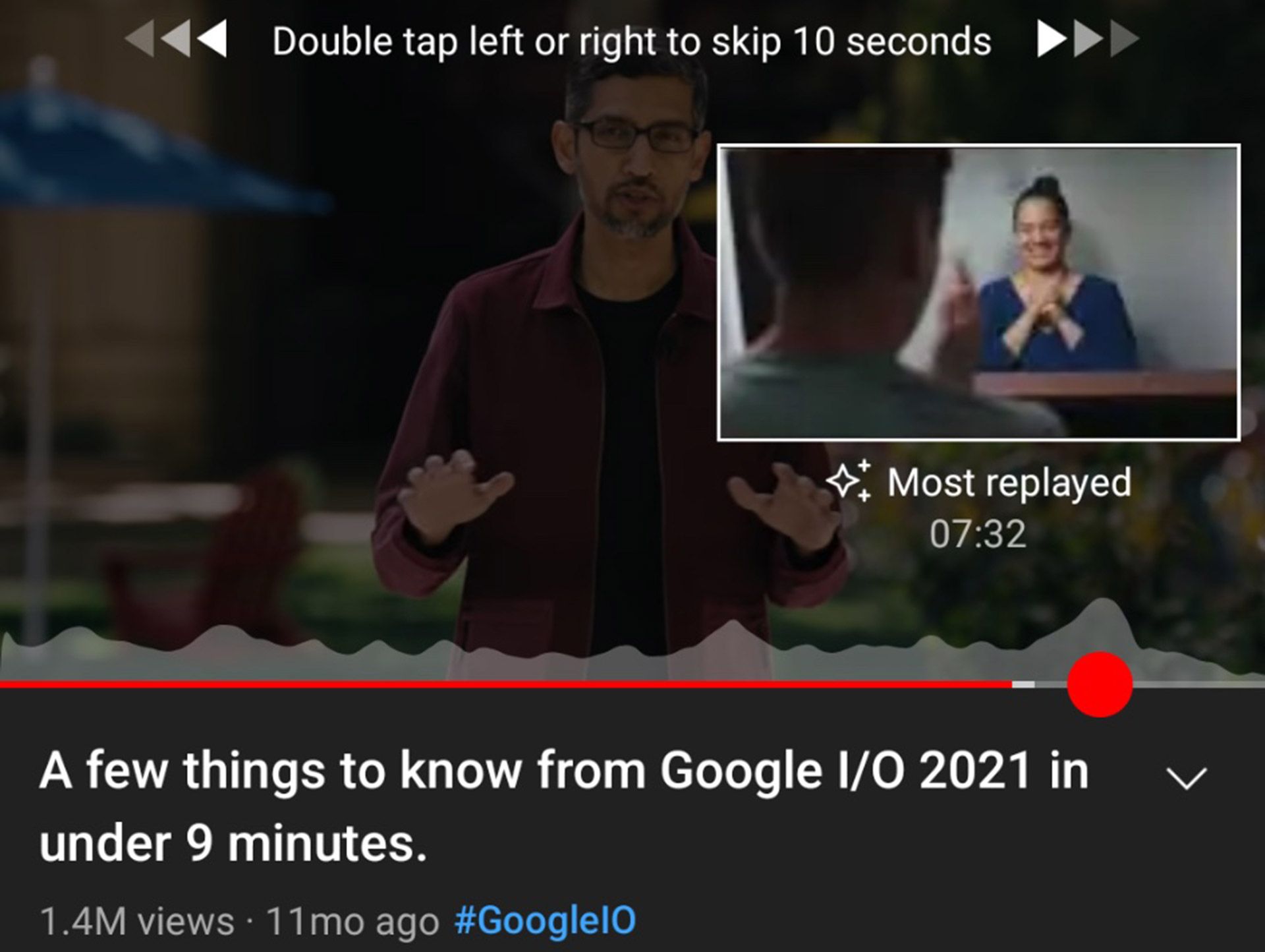 قابلیت جدید یوتیوب با توانایی هایلایت بخش هایی که زیاد بازپخش شده اند