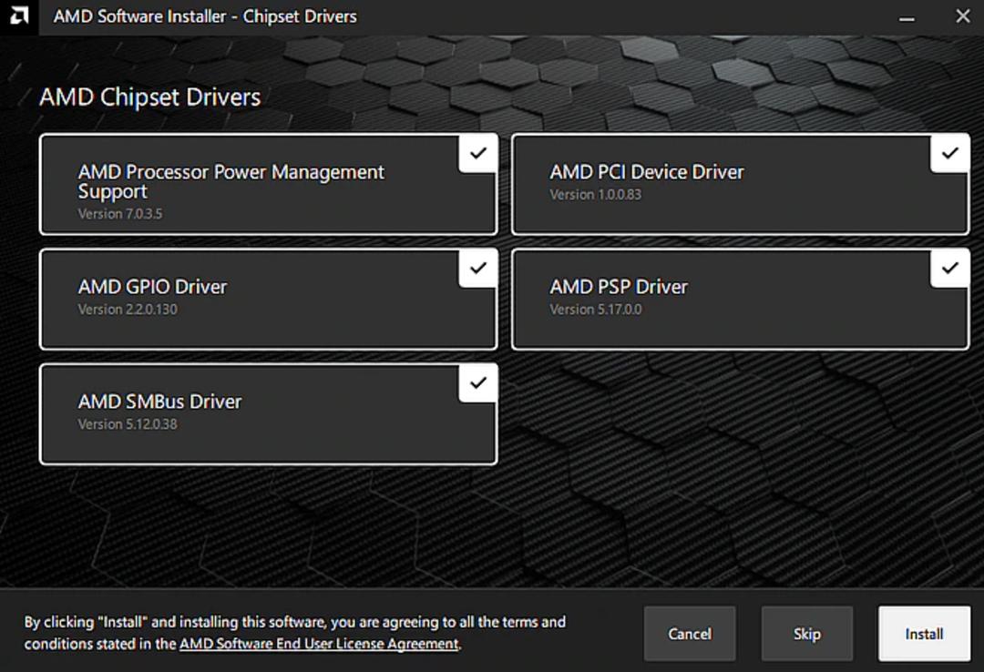 دانلود درایورهای چیپست مادربوردهای AMD
