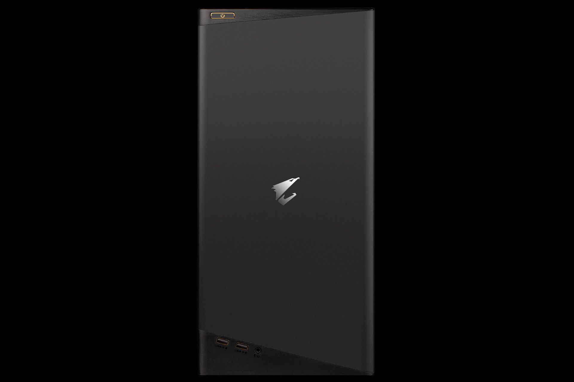 نمای جلو کامپیوتر گیمینگ AORUS Model S 2022