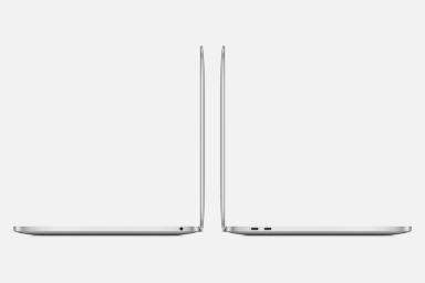 نمای جانبی مک بوک پرو ام 2 اپل / Apple MacBook Pro M2 نقره ای