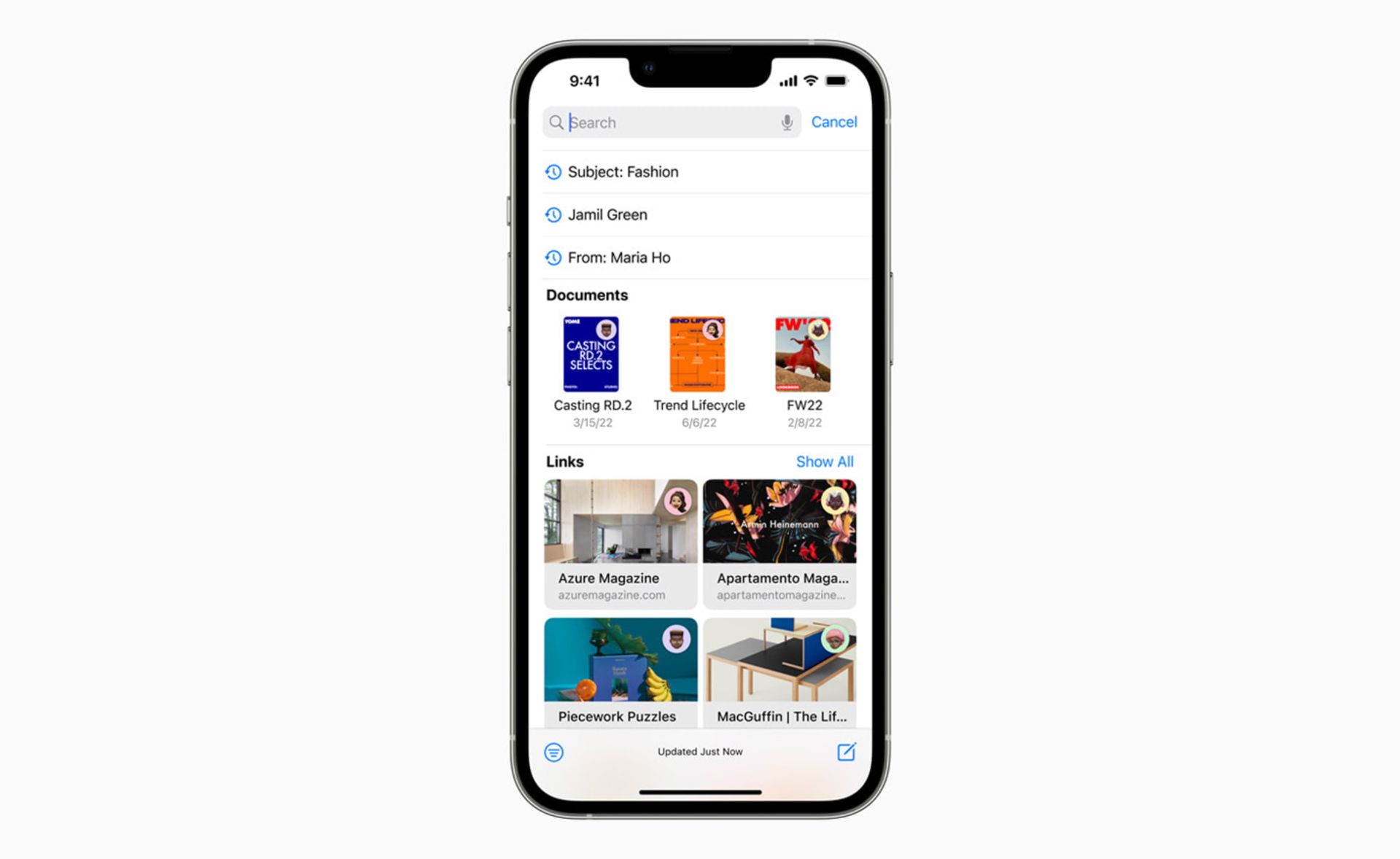 اپلیکیشن Mail در iOS 16