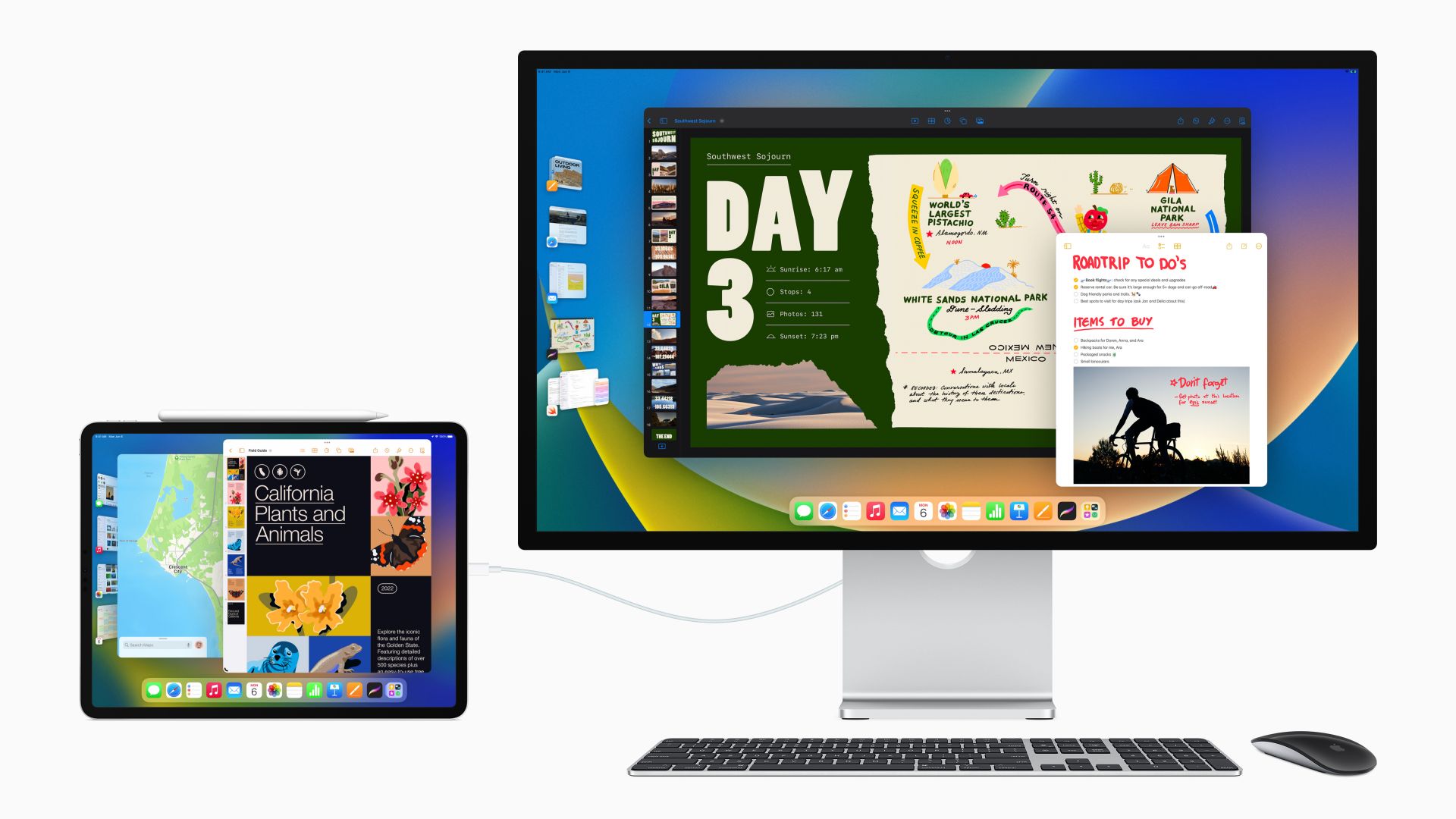 امکان استفاده از نمایشگر خارجی در iPadOS 16