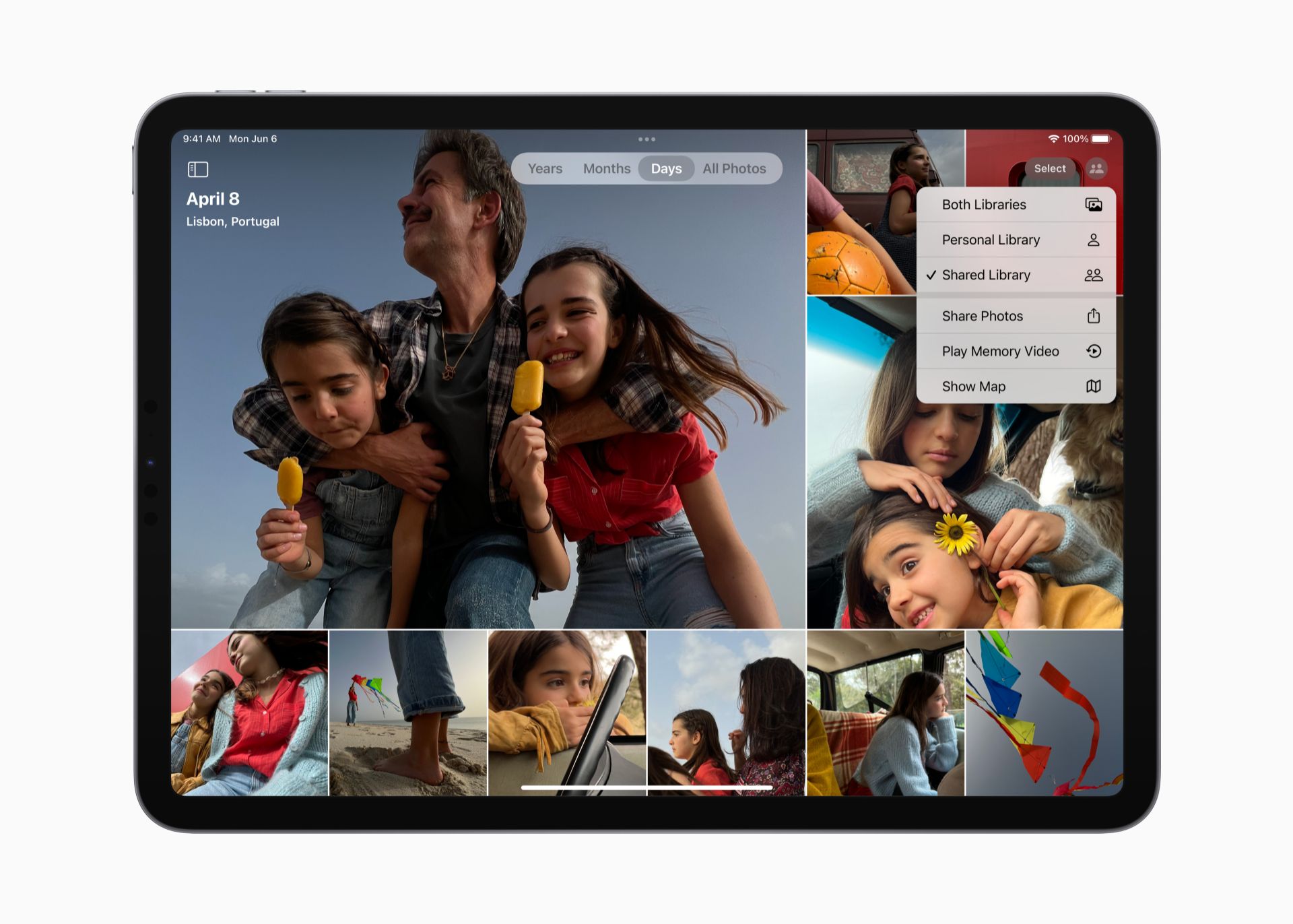قابلیت Shared Photo Library در iPadOS 16
