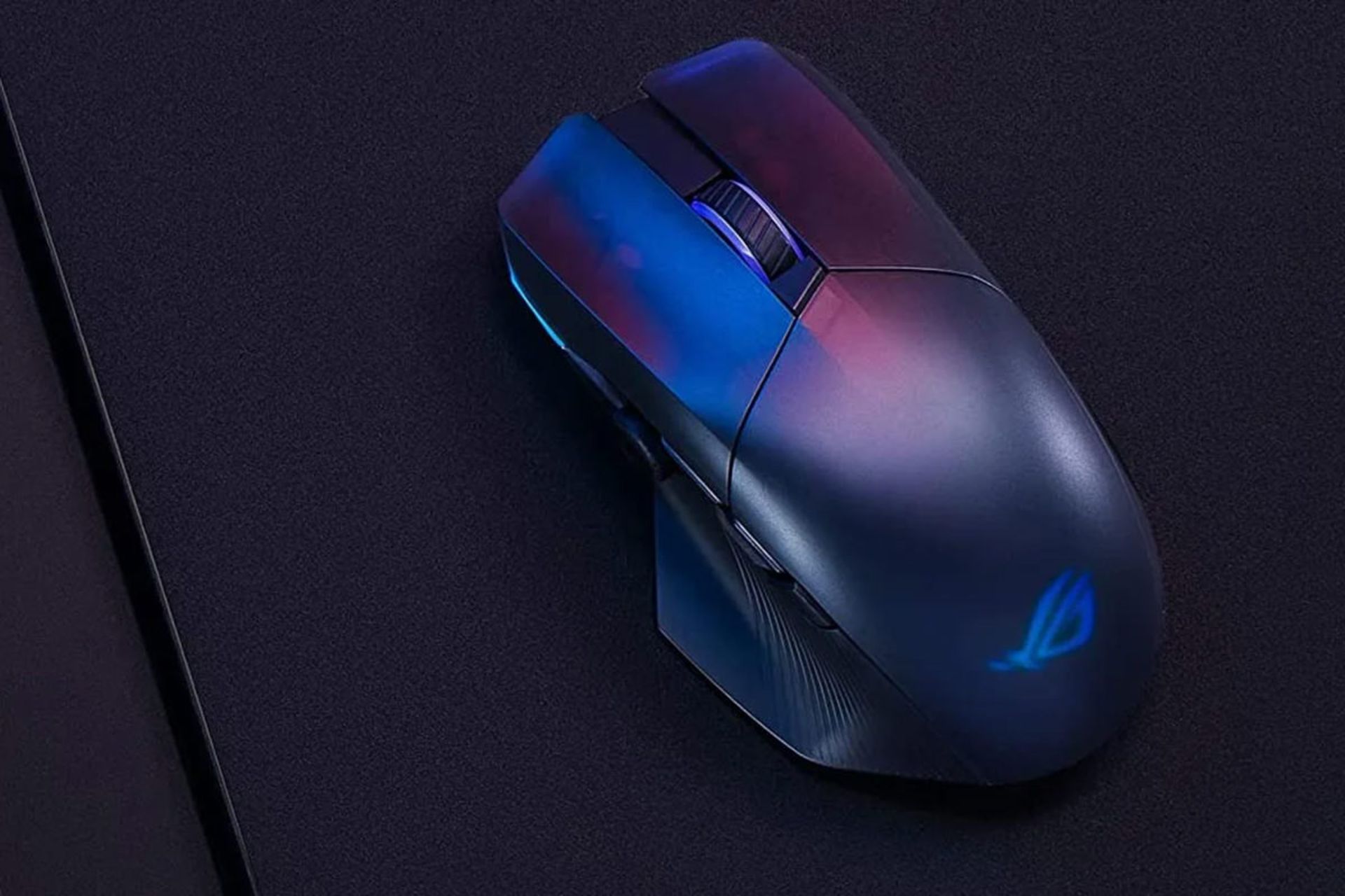 ماوس گیمینگ ایسوس ROG Chakram X از نمای بالا