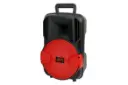 نمای راست اسپیکر BDT BD-8019 مشکی و قرمز