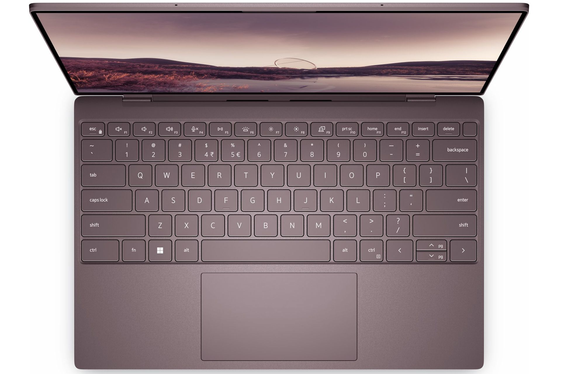 لپ تاپ Dell XPS 13 9315 از نمای بالا