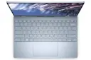 نمای بالا لپ تاپ دل XPS 13 و نمایش کیبورد