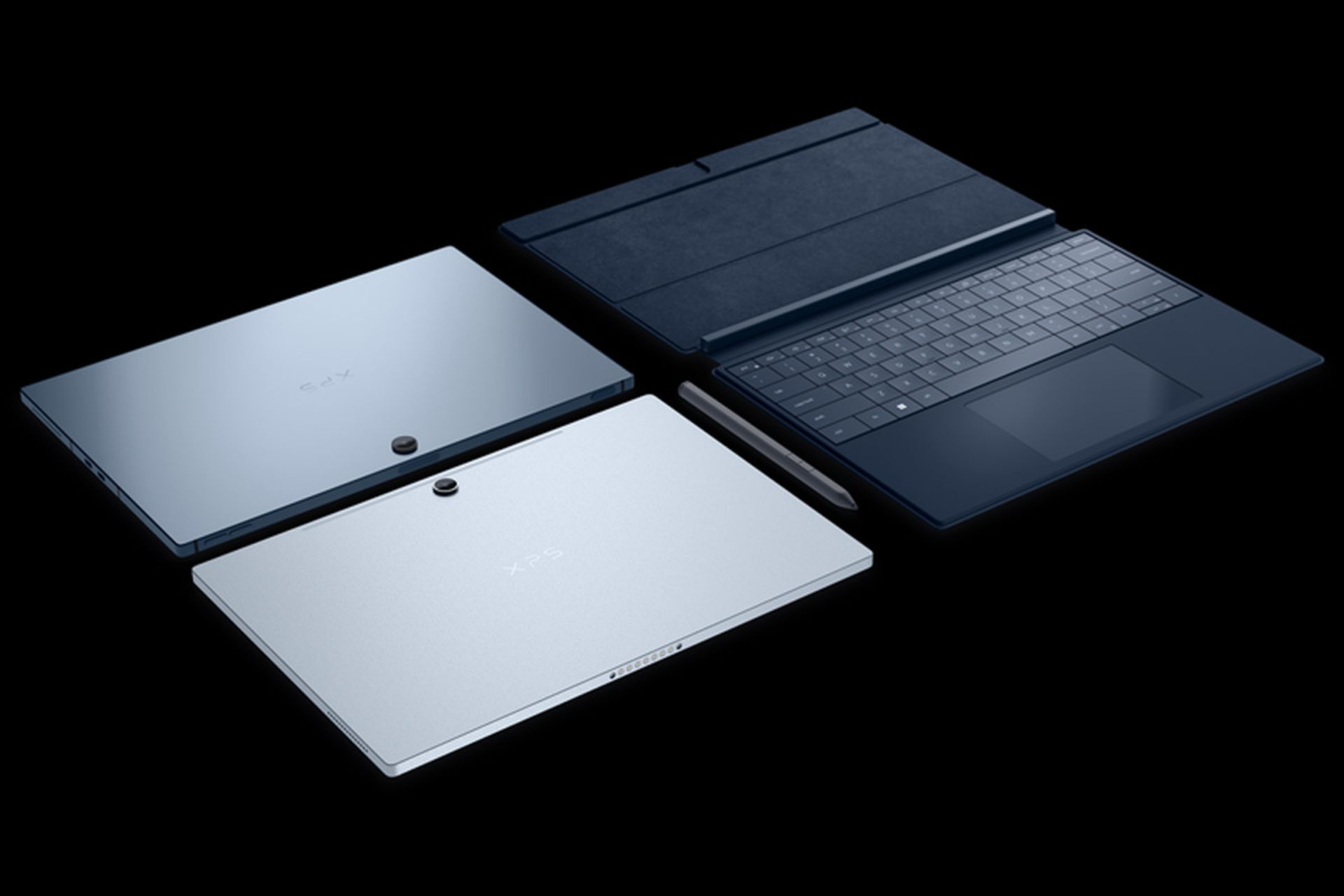 لپ تاپ تبدیل پذیر Dell XPS 13 2022 با قاب و قلم لمسی