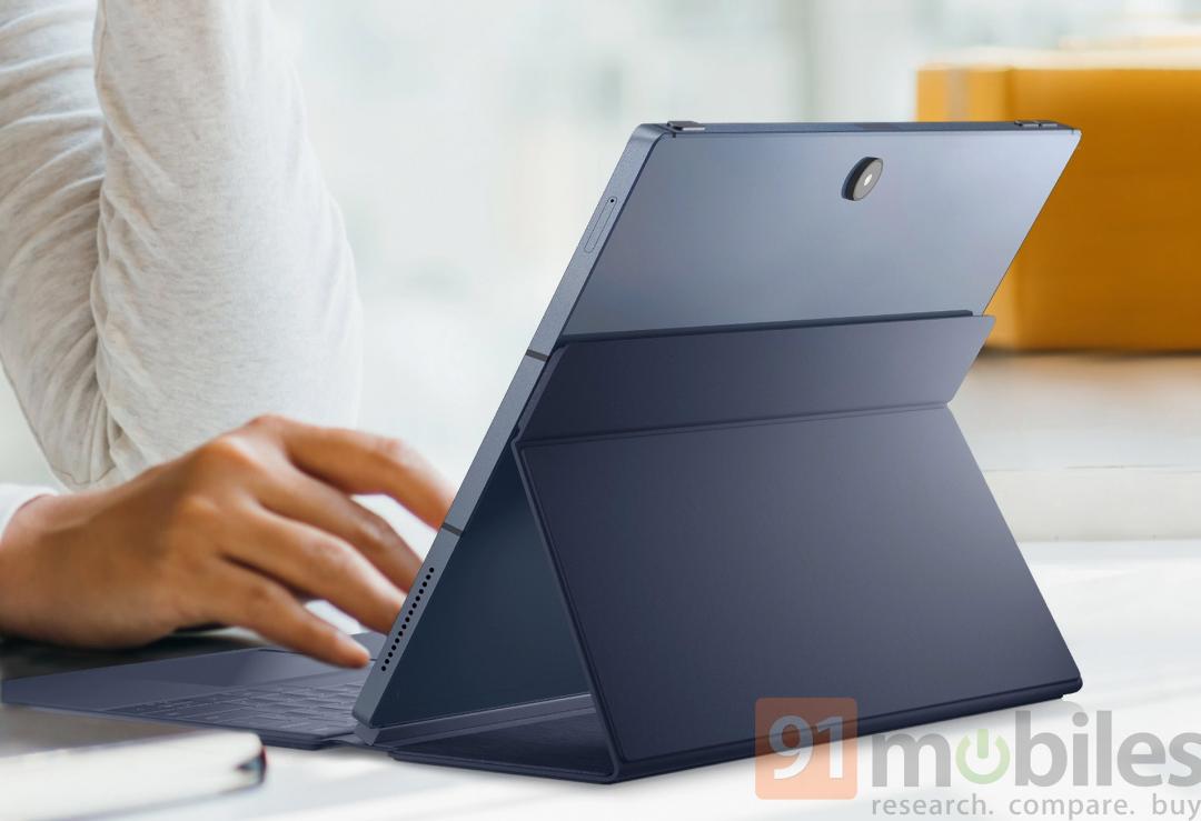 لپ تاپ تبدیل پذیر Dell XPS 2022 با کیبورد روی میز