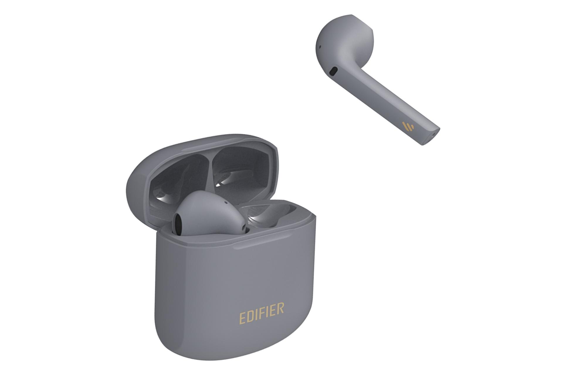 محفظه شارژ ایرباد بی سیم ادیفایر Edifier LolliPods Plus خاکستری