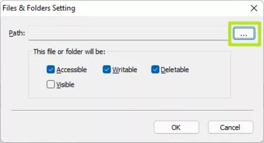 رمزگذاری فولدر در ویندوز ۱۱ با Easy File Locker اپ- ۴