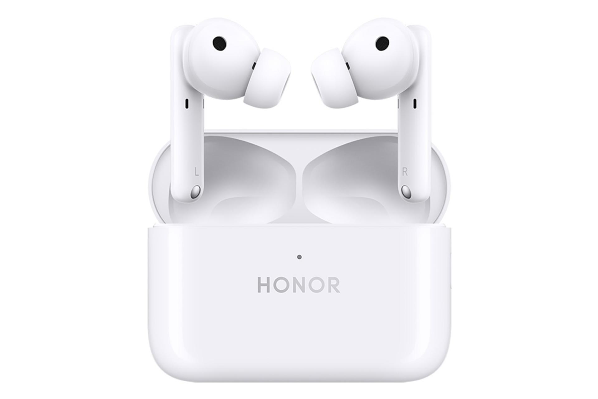 ایرباد بی سیم آنر HONOR Earbuds 2 Lite سفید