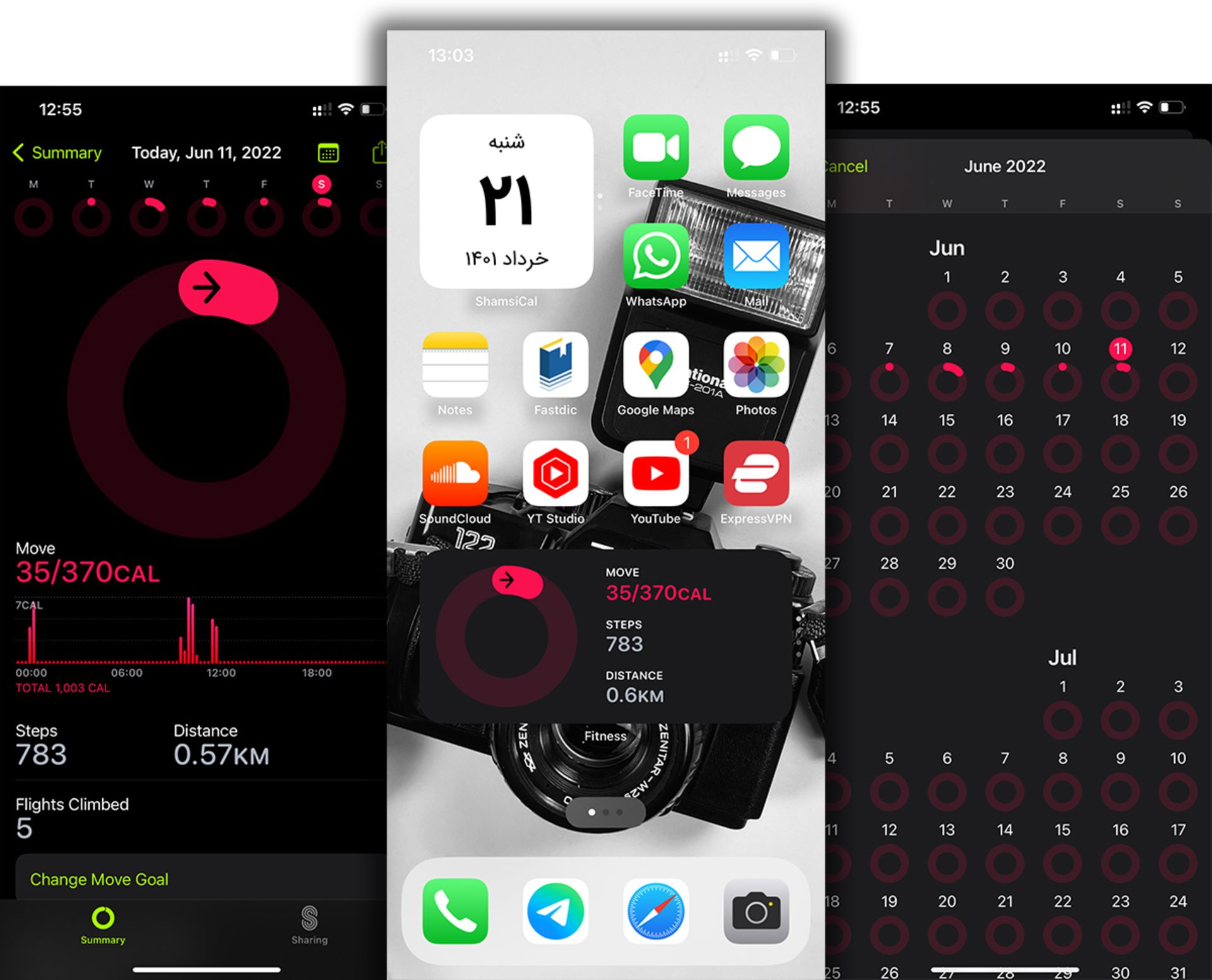 iOS 16 Apple Fitness