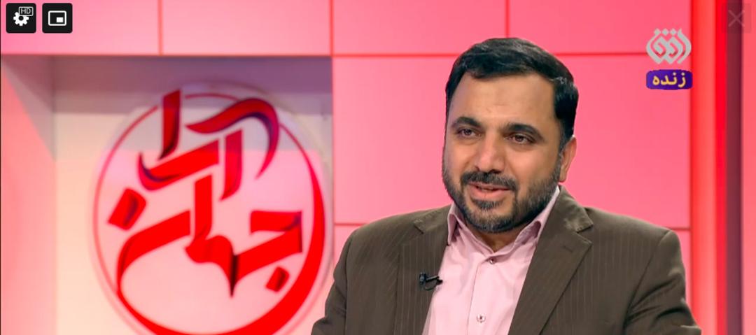 حضور عیسی زارع‌پور، وزیر ارتباطات در برنامه جهان آرا شبکه افق