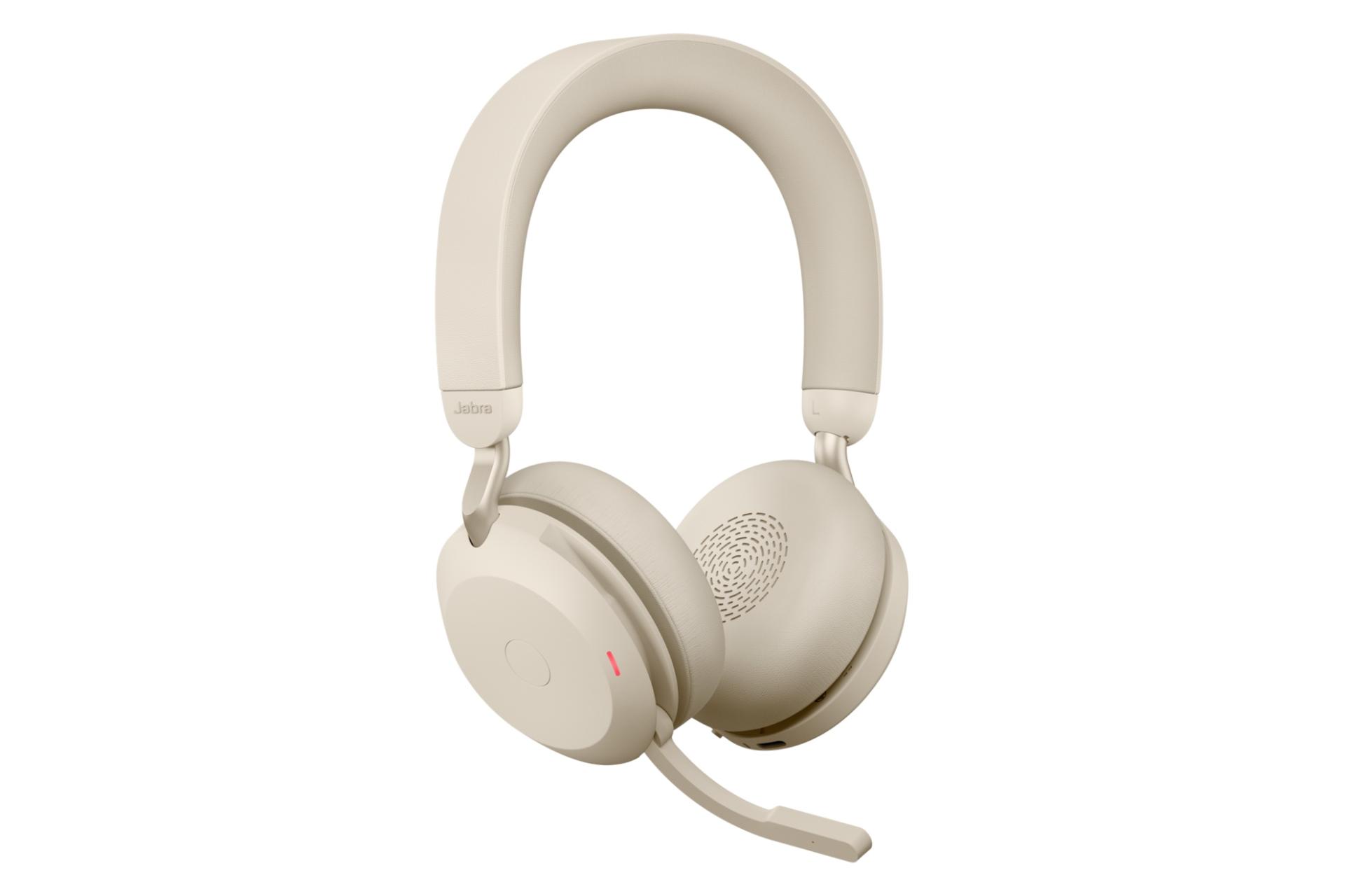 هدست بی سیم جبرا Jabra Evolve2 75 بژ