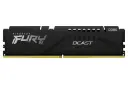 رم کینگستون Kingston Fury Beast 16GB DDR5-5200 CL40 ظرفیت 16 گیگابایت از نوع DDR5-5200