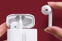ابعاد ایرباد بی سیم لنوو Lenovo Thinkplus LivePods XT83 سفید
