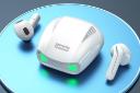 نمای بالا ایرباد بی سیم لنوو Lenovo Thinkplus LivePods XT85 سفید
