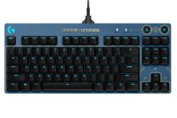نمای روبرو کیبورد لاجیتک G Pro League of Legends Edition
